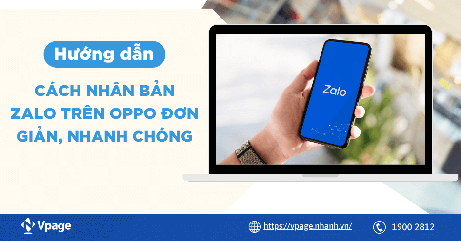 cách nhân bản zalo trên oppo